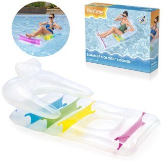 Bestway Dmuchany fotel Leżak Materac do wody z oparciem 165cm 90 kg 43011