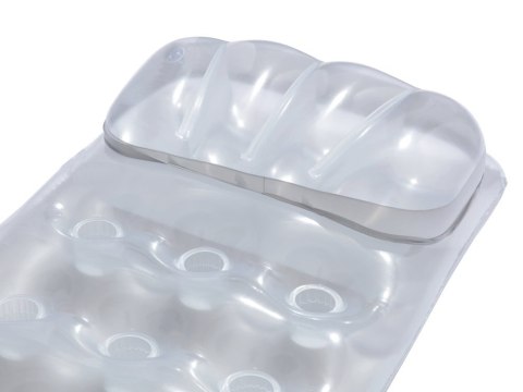 Bestway Dmuchany materac plażowy z zagłówkiem METAL 188x71cm 43024