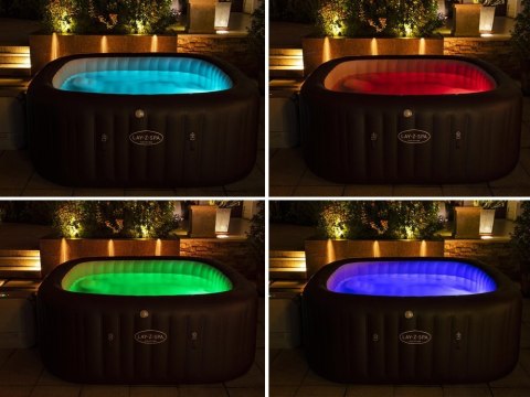 Bestway Lay-z-Spa Maldives Pro7 2025 jacuzzi WiFi aplikacja LED 5-7os 6001U