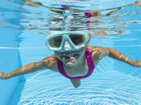 Bestway Maska Okulary do pływania i snurkowania ZIELONE 22011