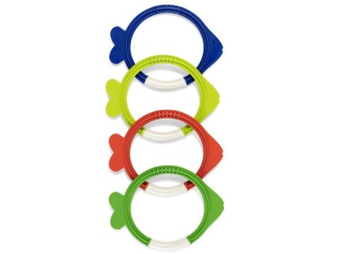 Bestway kolorowe Rybki zabawki do nurkowania nauki pływania 4 szt. 26009