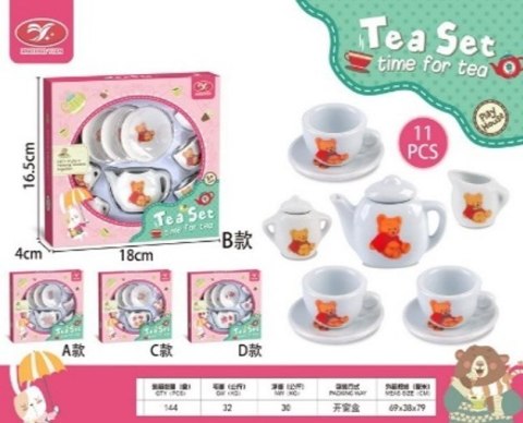 Ceramiczny Zestaw do Herbaty Misiu