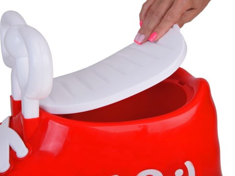 Czerwony TRAMPEK Elo :) - JEŹDZIK but Super-obrotowy + muzyka SP0813