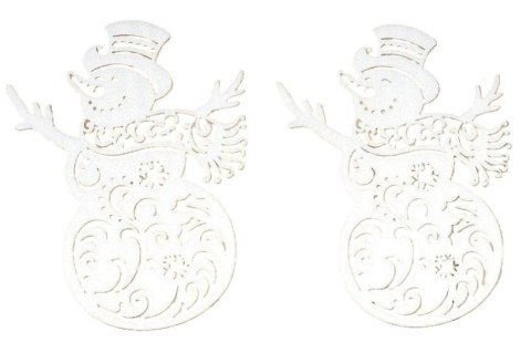 Dekoracja piankowa bałwanek 2 sztuki