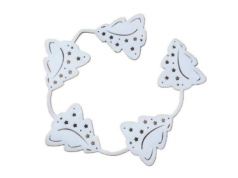 Dekoracja piankowa choinki