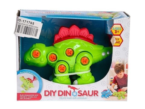 Dinozaur do skręcania ze śrubokrętem