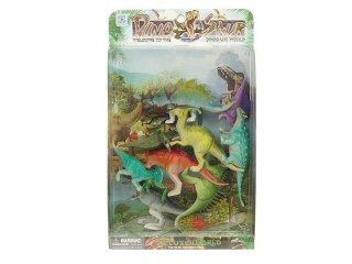 Dinozaury z akcesoriami 9szt
