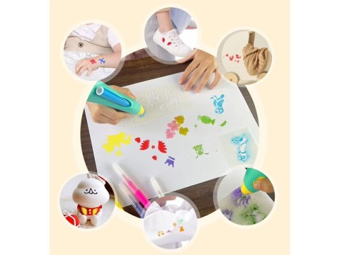 Długopis Graffiti Kreatywny Zestaw Airbrush do Malowania Sprayem ZA5861