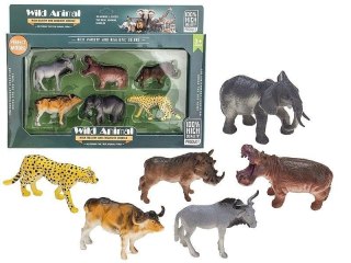 Dzikie zwierzęta 6szt