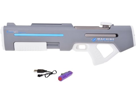 Elektryczny pistolet na wodę - Podówjne głowice natryskowe 10m ZA5569