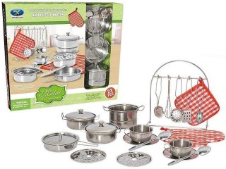 Garnki metalowe 23el