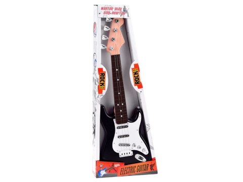 Gitara elektryczna dla dziecka gitarka rockowe brzmienie IN0164