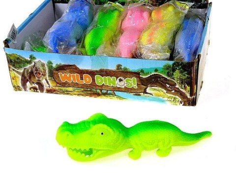 Gniotek krokodyl 21cm MIX