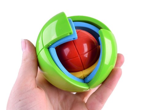 Gra logiczna KULA 3D PUZZLE łamigłówka Piłka - kolorowa zagadka GR0067