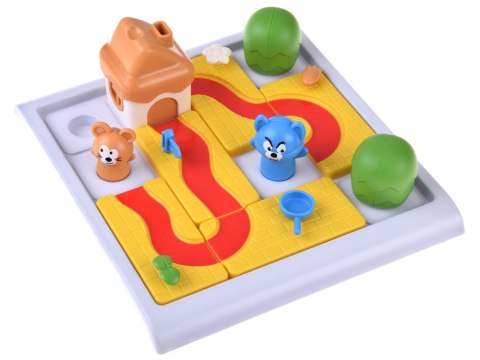 Gra planszowa ŚCIEŻKI - rozwiązywanie logicznych łamigłówek 48 zdań ZA5818