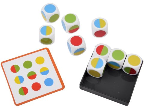 Gra układanka na spostrzegawczość koncentracja kolorowe wzory GR0761