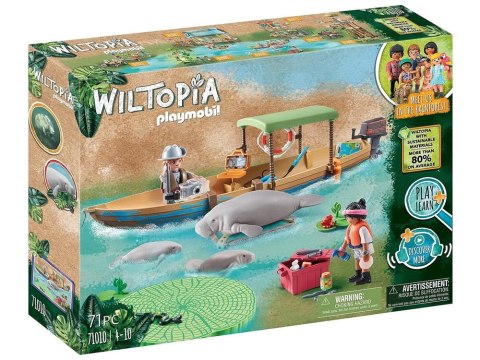 Klocki Playmobil 71010 Wycieczka łodzią -Wiltopia. Zestaw 71 elem. ZA5997