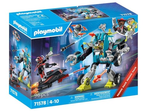 Klocki Playmobil 71578 Robot kontra Szybowiec Zestaw 96 elem ZA5993