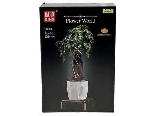 Klocki - kwiat w doniczce
