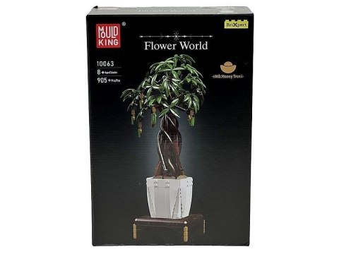 Klocki - kwiat w doniczce