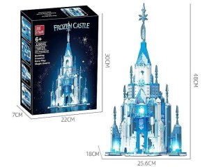 Klocki lodowy zamek ze światłem 732el