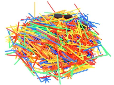 Kreatywne klocki rurki patyczki 1000-ele ZA3672