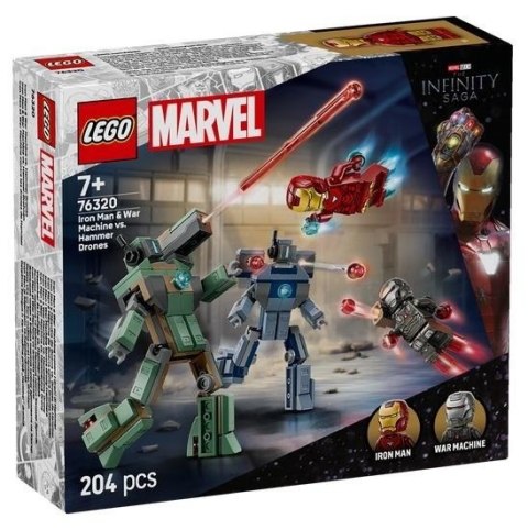 LEGO(R) SUPER HEROES 76320 Iron Man i War Machine