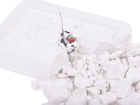 Mały archeolog wykopaliska kamienie szlachetne szukanie skarbów ZA5597