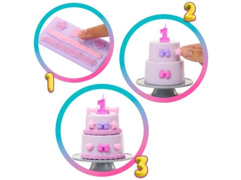 Mattel Barbie Party Unboxed lalka z serii: Urodziny + pies chihuahua ZA6065