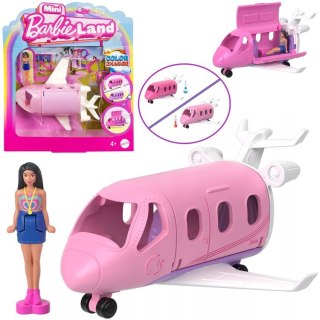 Mattel Mini Barbie Land Lalka pilotka + samolot ZA6038 A