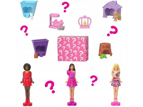 Mattel Mini BarbieLand Domek dla lalek + lalka i pupil + akcesoria ZA6039 B