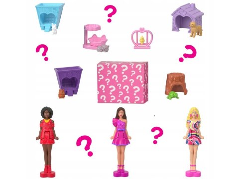 Mattel Mini BarbieLand Domek dla lalek + lalka i pupil + akcesoria ZA6039 C