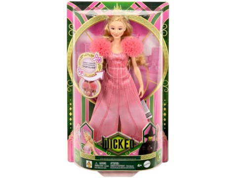 Mattel Śpiewająca lalka Glinda z filmu WICKED - piosenka „Popular" ZA6068