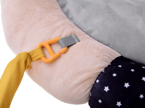 Miękka mata edukacyjna z pałąkiem CHMURKA w stonowanych kolorach ZA5590