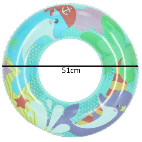 KÓŁKO DO PŁYWANIA DMUCHANE BESTWAY 36113 DELFIN 51CM