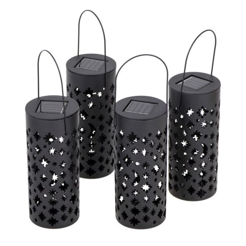 LAMPY SOLARNE LATARENKA GWIAZDY KSIĘŻYCE LAMPA SOLARNA LED 4SZT.