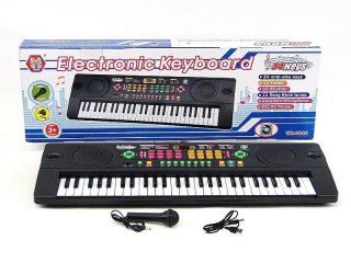 Organki 54 klawiszy z mikrofonem ładowarka USB