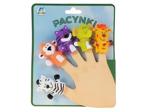 Pacynki na palce 5szt