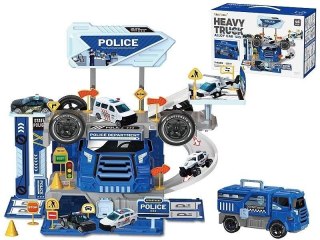 Parking bazy policyjnej z pojazdami 46el