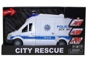 Policja Bus światło dźwięk