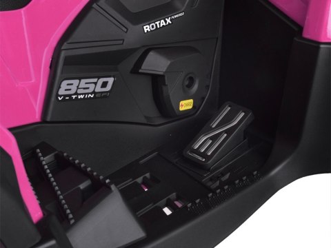 Quad na akumulator dla dzieci 2 osob CAN-AM OUTLANDER 4x4 Panel LED PA0326