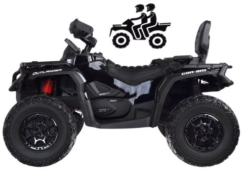 Quad na akumulator dla dzieci 2 osob CAN-AM OUTLANDER 4x4 Panel LED PA0326