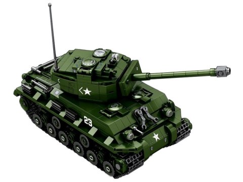 Reobrix Licencjonowane Klocki Czołg Sherman M4A3E8 836 ele ZA5806
