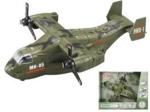 Samolot 1:72 światło, dźwięk