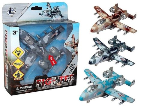 Samolot wojskowy metalowy MIX