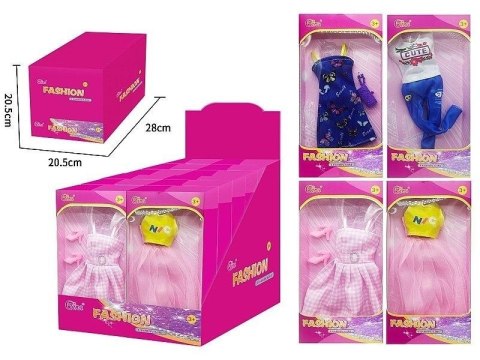 Sukienka dla lalki 29cm MIX