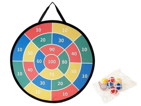 Tarcza na rzep z piłeczkami