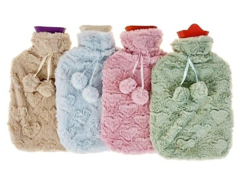 Termofor w pluszowej torbie MIX