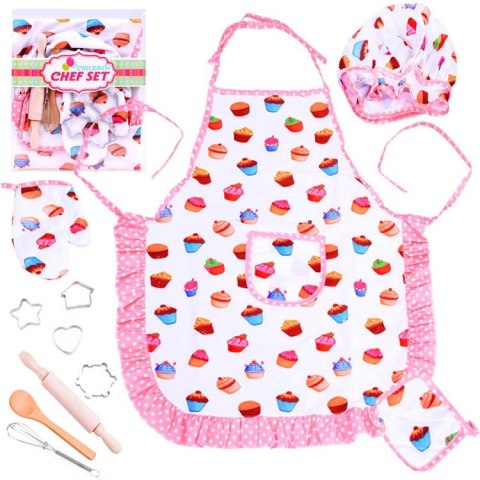 Zestaw FARTUSZEK + foremki dla kucharza ZA2816