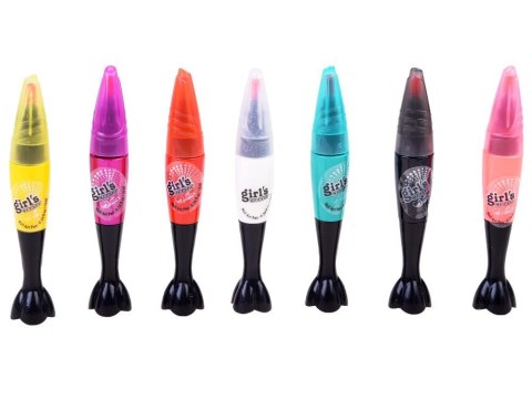 Zestaw do malowania paznokci dla dzieci lakiery naklejki brokat ZA3703